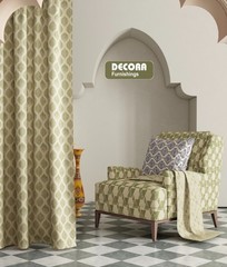 Decora Furnishings Regency Chevron Jacquard Fabric, Carnival Mosaic, 54″ Wide