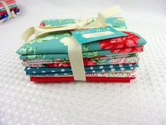 Pioneer Woman 6pc VINTAGE FLORAL Fat Qtr 8″ x 21″ 100% Cotton Quilt Fabric
