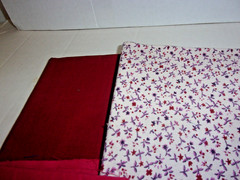 VINT/NEW (4 ) SHADES OF MAUVE FQ’S Cotton/Quilt/Sew Fabric 18 X 22 LT58