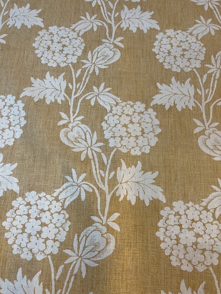 Soane Britain Hydrangea Lane in Sunflower/Ivory 4.3 yards