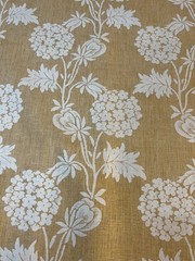 Soane Britain Hydrangea Lane in Sunflower/Ivory 4.3 yards