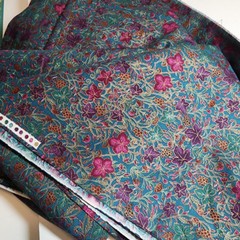 Camelot by Hoffman Intl Fabrics Teal Violet Gold 10 full yards vintage cotton