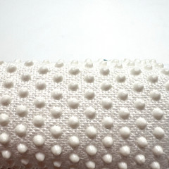 Anti Skid Non Slip Rubber Dots Fabric Sole Shoes Rug Spacer Lot of 3 Yards $15