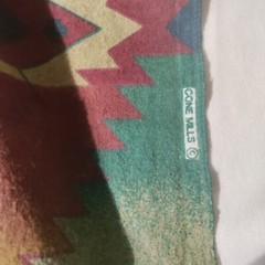 Cone Mills Chamois Flannel Fabric Southwestern Aztec Native Rare 59″ W x 72″ L