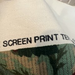 Vintage Stanley King Studio For Fabricut Vat Dye Screen Print 2 Yards Fabric