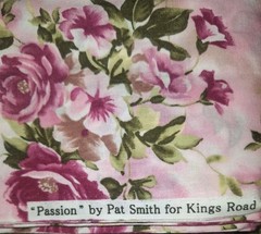Quilting Fabric Passion by Pat Smith For Kings Road 44″ X 32″ Cotton Floral Rose