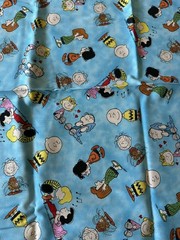 Snoopy Peanuts Comics Characters Fabric Print: 18 1/4 x 42 1/2