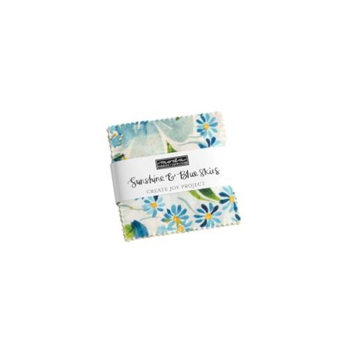 Sunshine & Blue Skies Moda Create Joy MINI Charm Pack