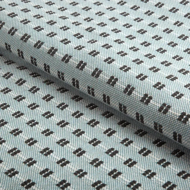 Groundworks OUTDOOR Small Dash Lines Fabric- Porta Seaglass 2.45 yds GWF-3781.15
