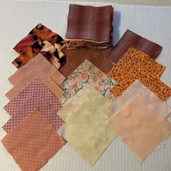 Quilt Squares 4” Charms 100 Pieces Mixed Lot Of Patterns And Colors