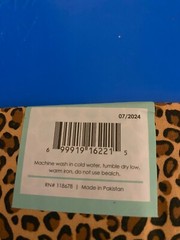 BRAND NEW CREATE IT 100% COTTON CHEETAH PRECUT SEWING AND CRAFT FABRIC 18″ X21″