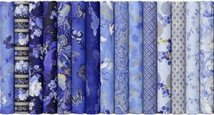 Timeless Treasures Moonlight Lotus Jelly Roll 2.5″ Strip precut Cotton Fabric