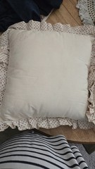 Vintage 1980s VIP Cranston Farm Print Fabric Pillows Lot of 2
