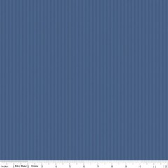 1/8″ Tonal Stripe Basics 500 Denim Riley Blake