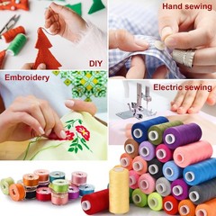 Eoehro 72pcs Sewing Thread kit, 36 Colors Machine Threads, 36 colors