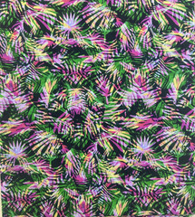 POSH PALMS BUNDLE – PANEL PLUS 6.5 YARDS CO-ORDINATING FABRIC BY QT FABRICS