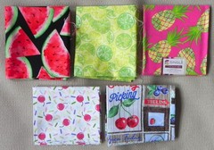 25 Fat Quarters, Assorted Novelty Patterns, Multicolor 18″x21″ Cotton Fabric #3