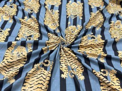 Indian Hand Block Print Fabric By The Yard Pure Cotton Running Clothing Fabric