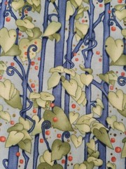 Alexander Henry Fabric Goldenwood Blue 2000 35 Inches Cotton