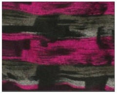 Felted Magenta, Gray, and Black Knit – Wonderful for Sweater Coats and Dusters!