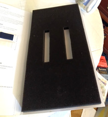 Indochino Suit Fabric Store Samples With Display Case & 2 Fabric Tape Measurers