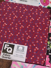 8562 Fabric Lot Of 5 Fabric Quarters Fat Quarters 18″x21″ floral