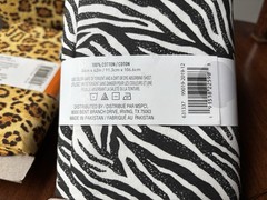 Loops & Threads Jungle-Themed Fabric Bundle – Zebra/leopard 4 Yards And Roll
