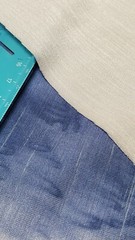 Blue Gray Silver Nylon Stretch Fabric 2 yds X 54″