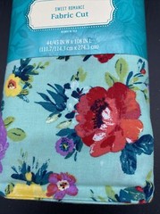 Pioneer Woman 100% COTTON Fabric 3yds Sweet Romance 44/45″ W x 108″ L