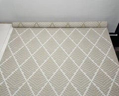 BALLARD DESIGNS EMMELINE OYSTER BEIGE CRYPTON PERFORMANCE FABRIC BY YARD 55″W