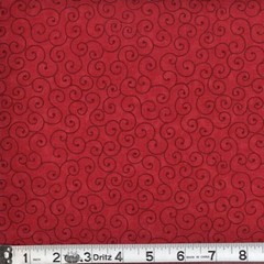 108″ Wide Quilt Backing Fabric By the yard. ALL COTTON Tilt a Whirl Red Blue