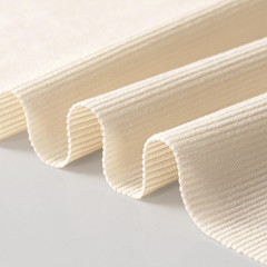 1 Yard Corduroy Fabric, 60″ Wide Cream White Sofa Fabric, Breathable Apparel Fab