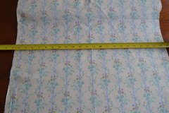 By 1/2 Yd, Lavender, Teal & Peach Pastel Floral Quilt Cotton, RJR/”Hatbox”,B1139