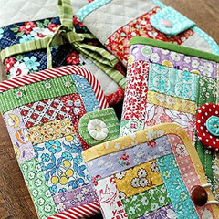50Pcs 10 X 10 Inches Cotton Fabric Bundle Squares for Quilting Sewing, Precut Fa