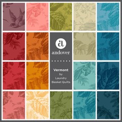 ANDOVER – Vermont by Laundry Basket Quilts – Vermont – Plum ,1/4 yard