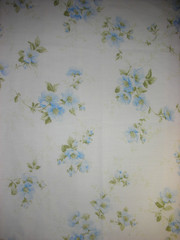 VTG UPCYCLED FLORAL BED SHEET FAT QUARTERS 18 X 22 LOT 20 COT/POLY CRAFT SEWING