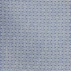 BALLARD INSIDEOUT PERFORMANCE UPHOLSTERY FABRIC PATMOS COBALT BY THE YARD