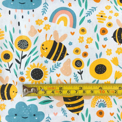 Cotton Fabric by the Yard for Sewing DIY Crafting Fashion Design Full Width Cutt
