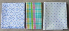25 Fat Quarters, Assorted Geometric Patterns, Multicolor 18″x21″ Cotton Fabric 1