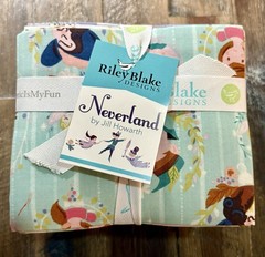 Forever Neverland 21 PC FQ Bundle Jill Howarth for Riley Blake – Peter Pan