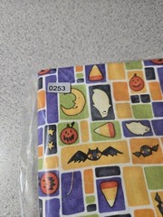 Debbie Mumm Jo-Ann Halloween Fabric 1 Yard Ghost Candy Pumpkin Bat