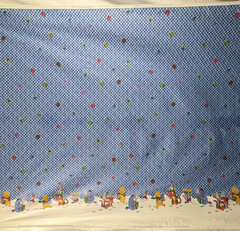 Disney Springs Winnie the Pooh Tigger Piglet Christmas Border Fabric 4894 1 Yard