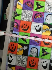 Halloween Multicolor Fabric Signature Classics Oakhurst Textiles Debbie Mumm