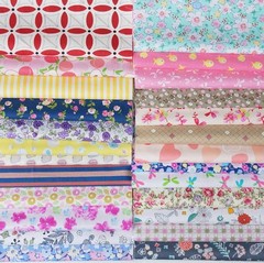 Precut Fabric Squares Misscrafts 200 PCS 4 x 4 inches Cotton Fabric Bundle Qu…