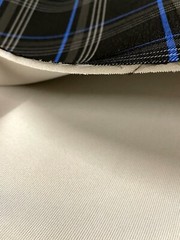 GTI style automotive upholstery plaid fabric -BY THE YARD