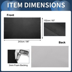 INFINAUTO Headliner Fabric 96″ L X 60″ W Car Truck RV SUV Automotive Interior