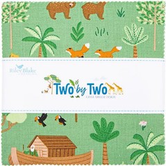 Two By Two Riley Blake 5″ Stacker 42 100% Cotton Precut Quilt Squares