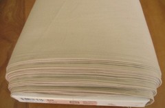 5 uncut yards ROC-LON Tea Dyed Fabric 45″ wide MUSLIN #424