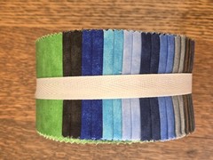 Jelly Roll 2.5 Inch Strips Springs Creative – Solid/Plain 100% Cotton