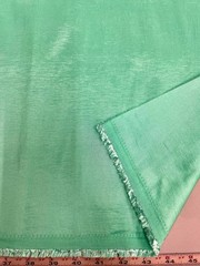 Irene PUCCI MINT Stretch Taffeta Fabric for Gowns, Bridal Wear, Home Decor, Lin